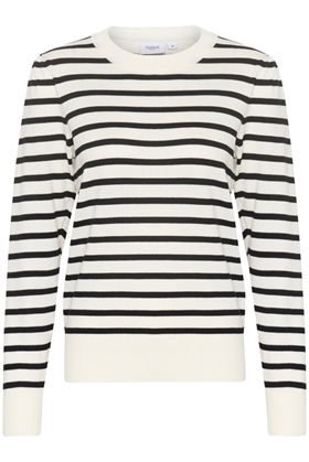 Saint Tropez Strik - MilaSZ Striped Pullover, Ice